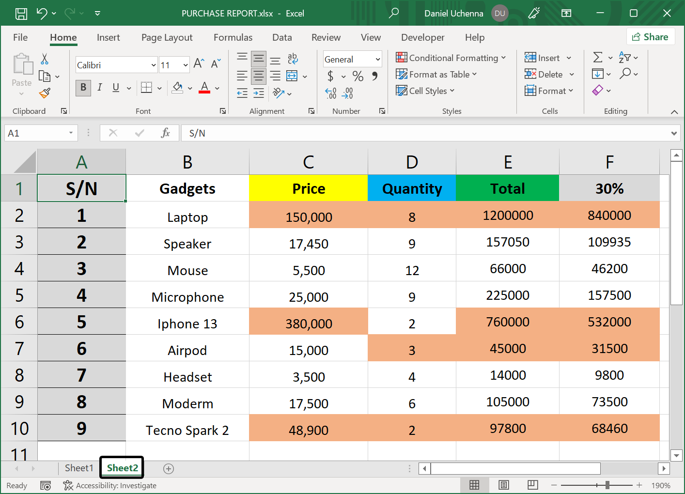 comparing-worksheets