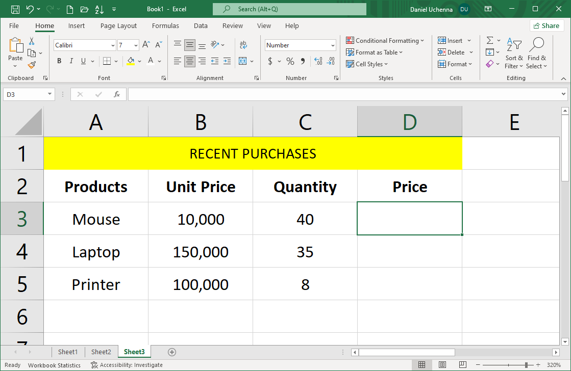 multiplication-in-excel