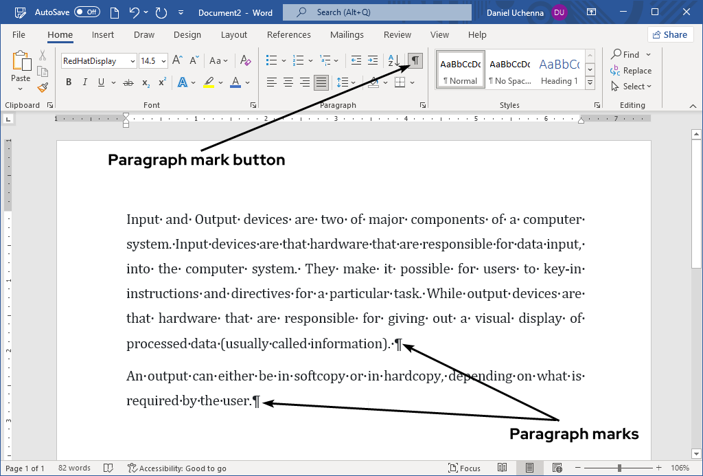paragraph-marks