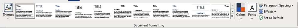 document-formatting
