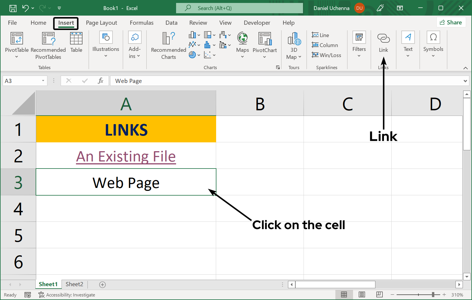 hyperlinks