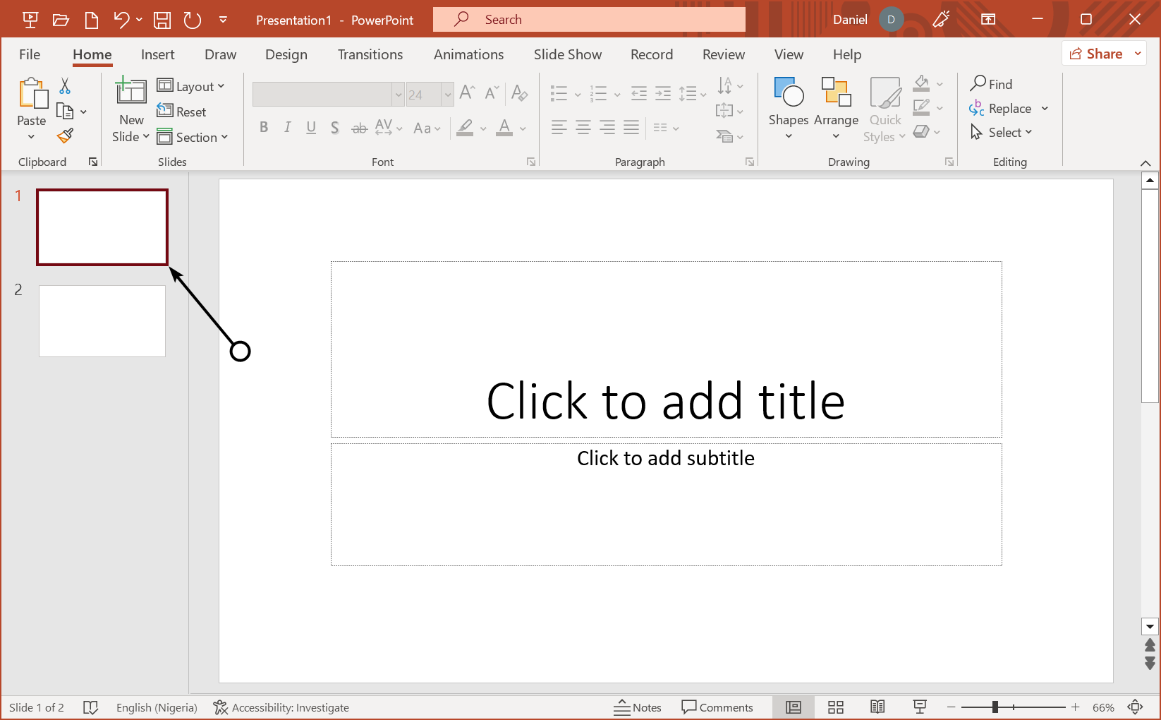 change-slide-layout