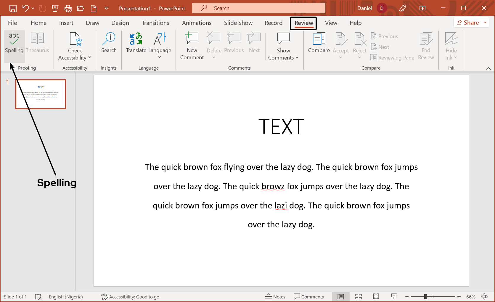 checking-spellings