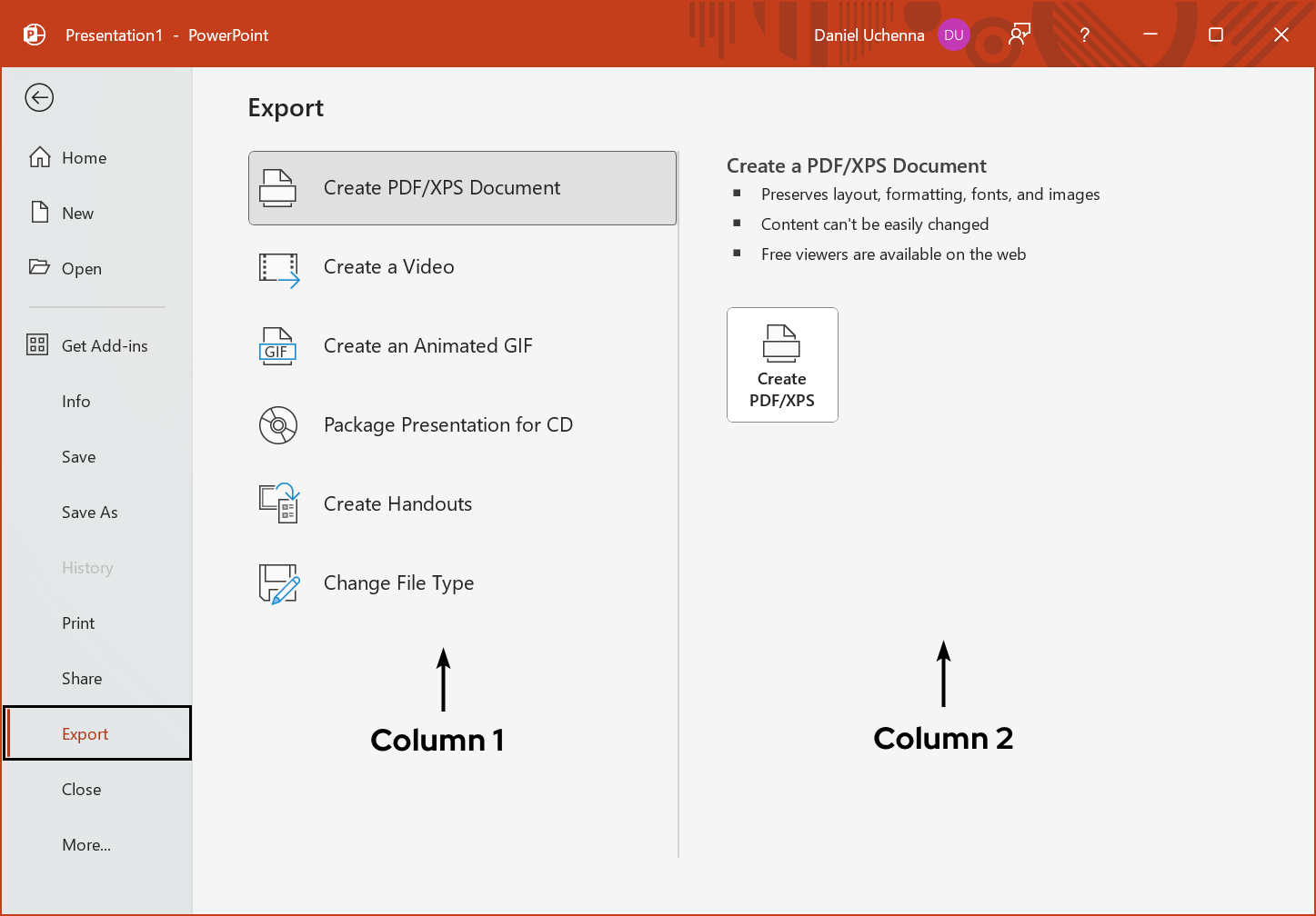 export-presentation