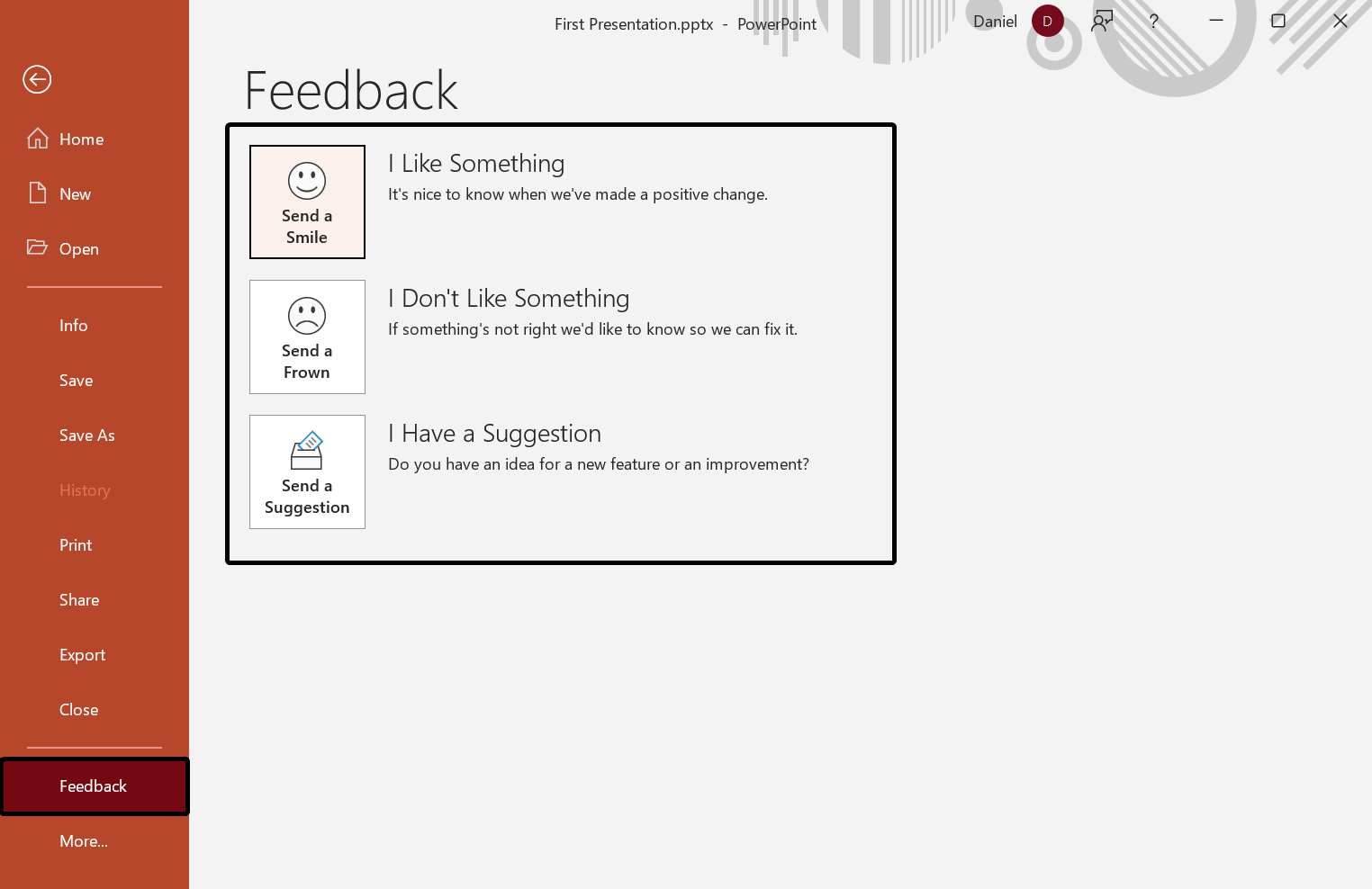 feedback