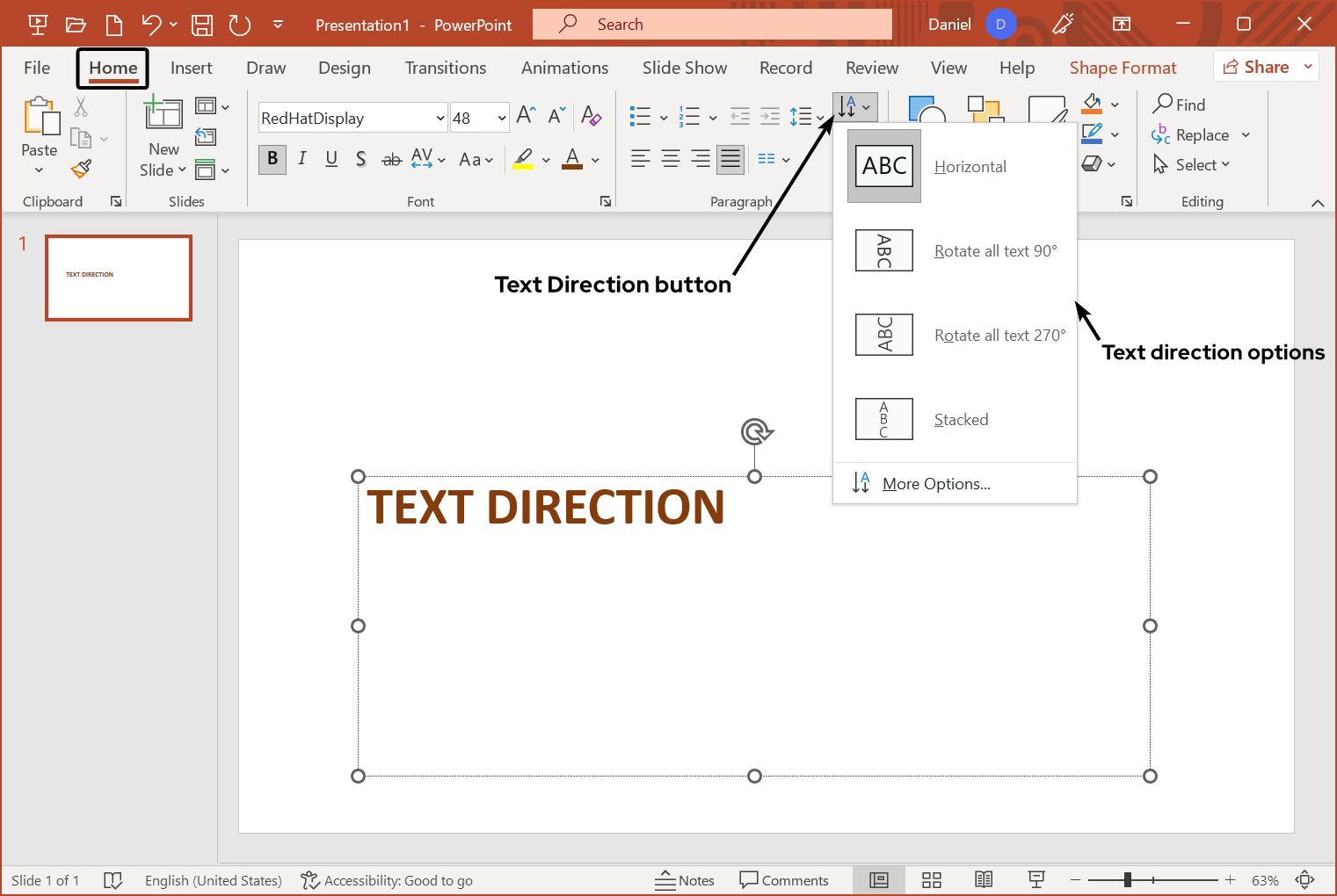 text-direction