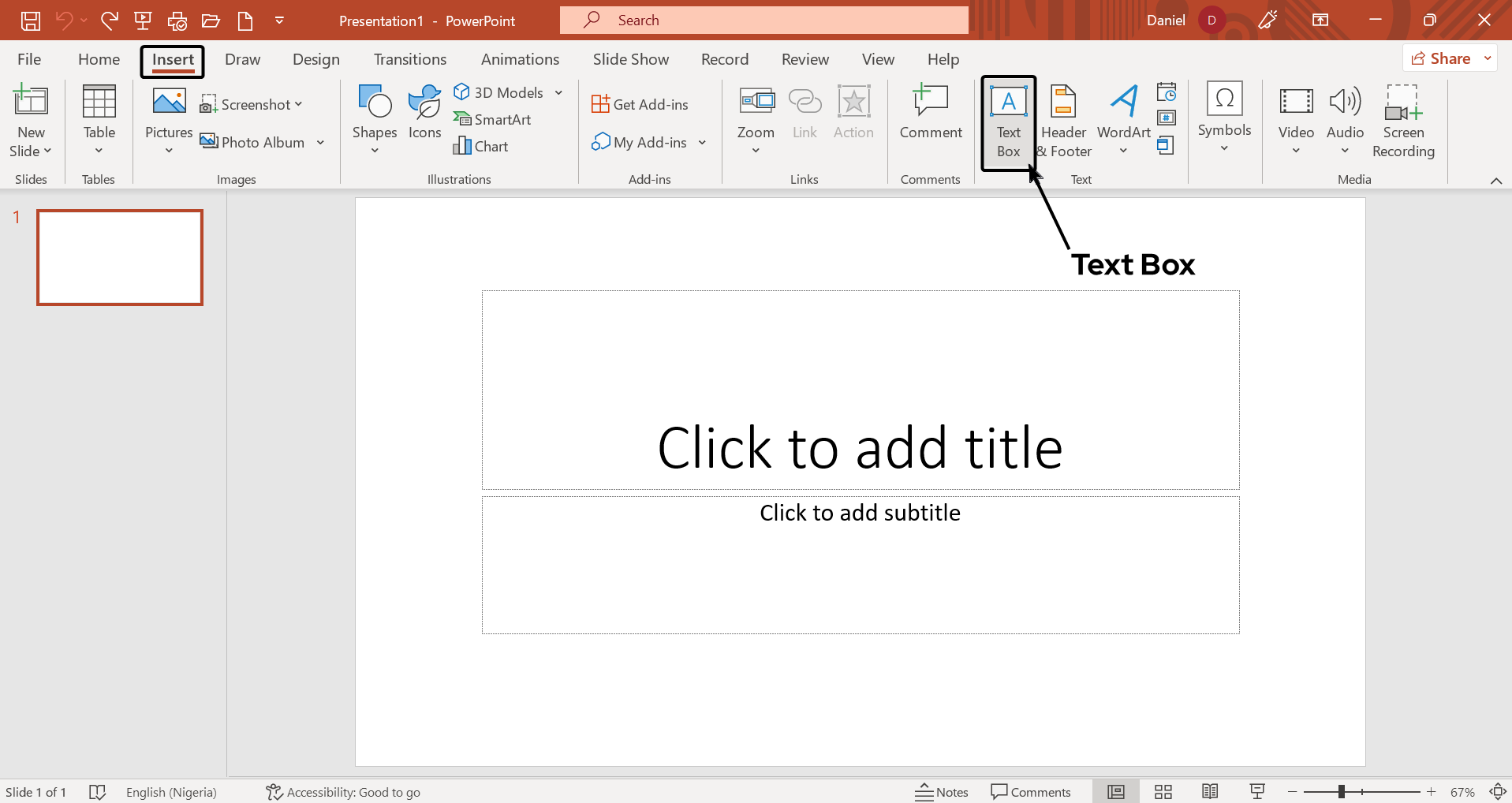 textbox