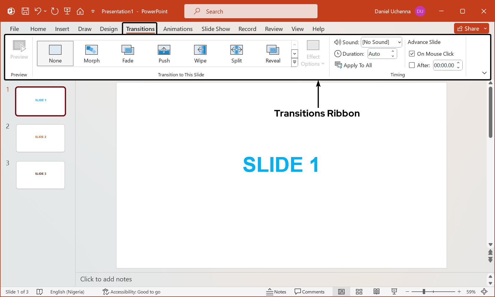 transitions