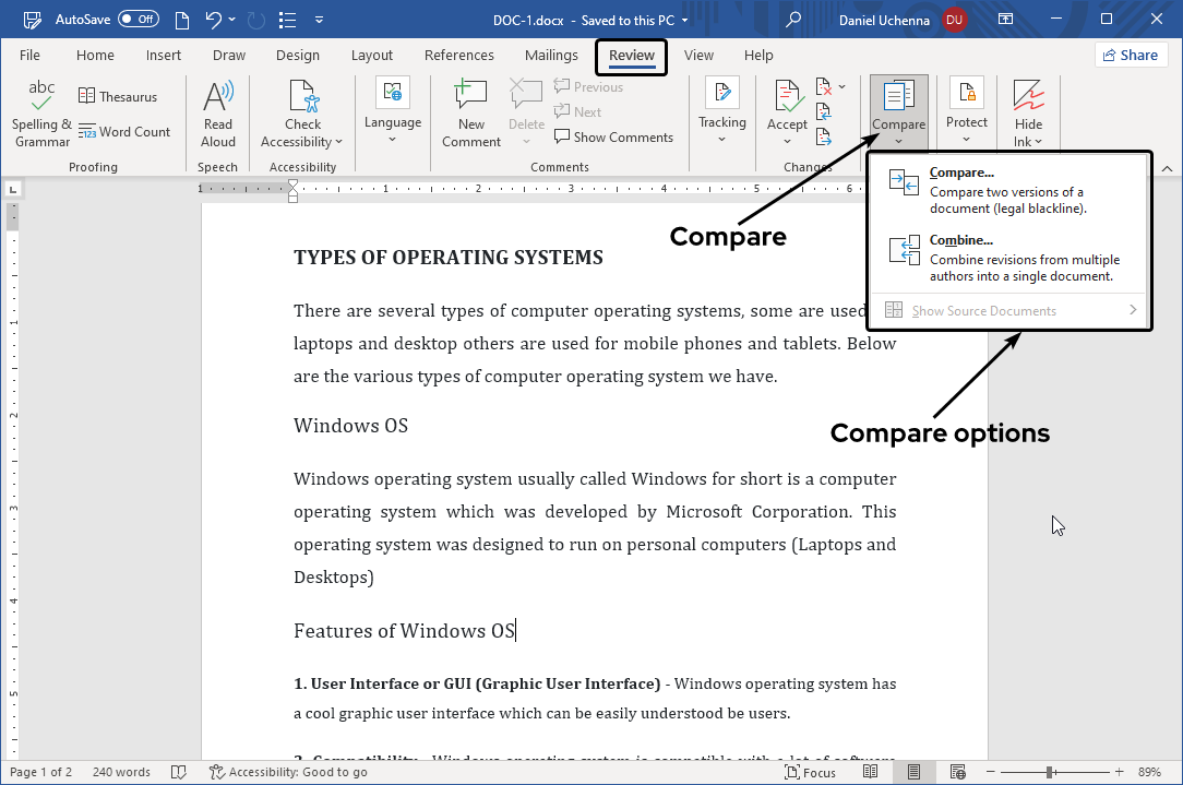 compare-documents
