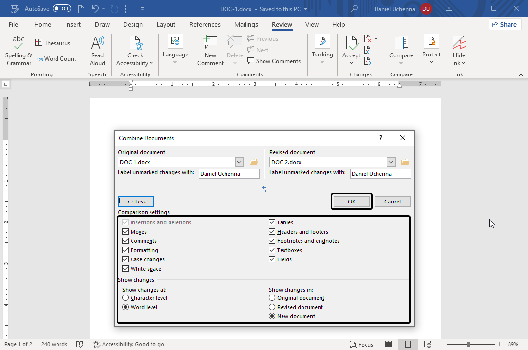 compare-documents