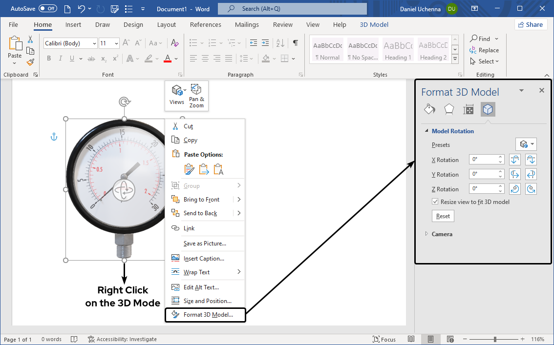 formatting-3d-model