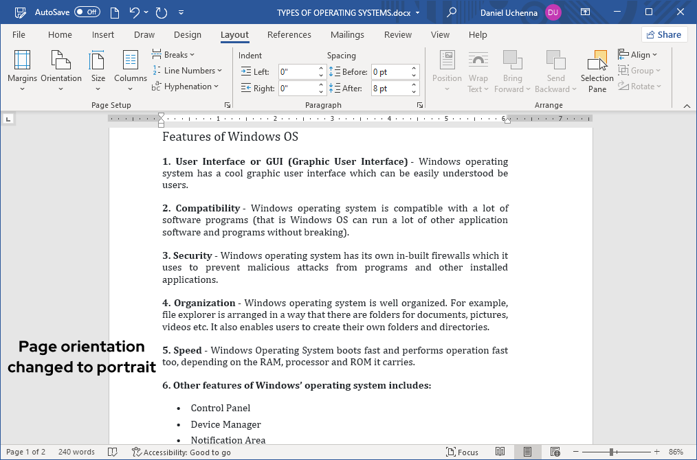 page-orientation