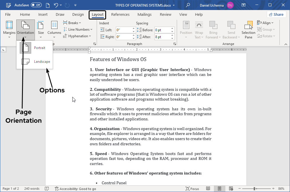 page-orientation